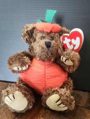Vtg 93 Ty Punkin Bear